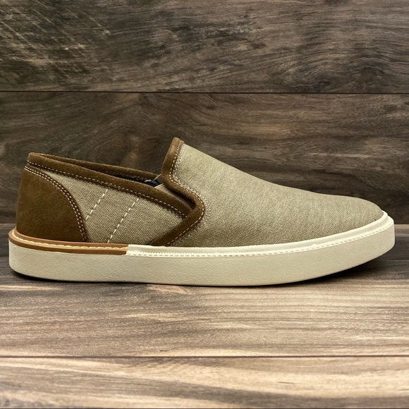 NIB Lucky Brand Dexter Washed Canvas Slip On - Picture 5 of 11